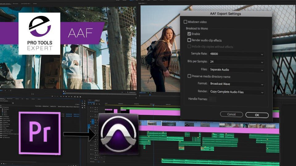 How To Get Adobe Premiere Audio Into Pro Tools Using AAF | Pro Tools - The  leading website for Pro Tools users