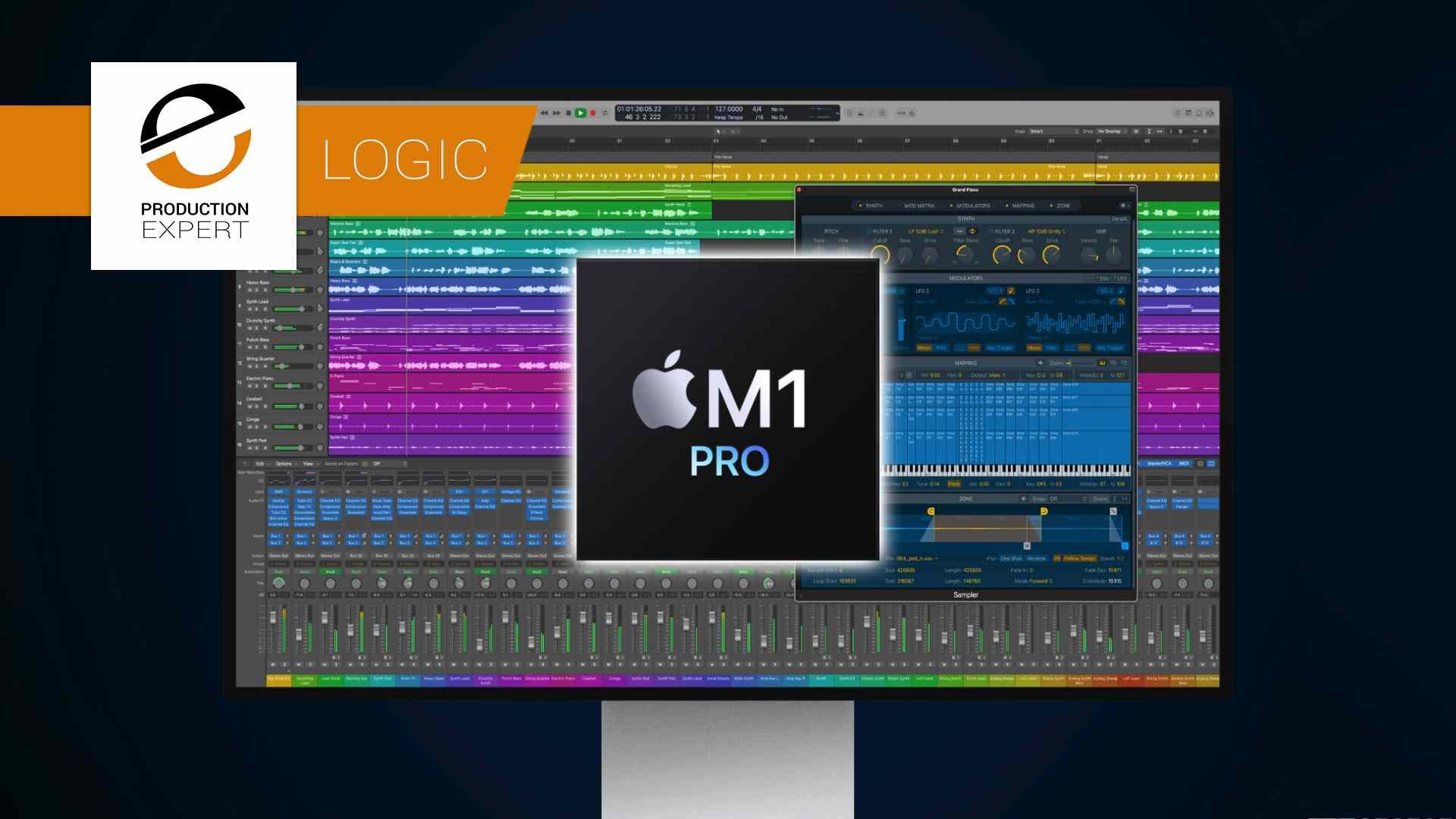 Apple Logic Pro On MacBook Pro M1 Pro Tested With Huge Session 