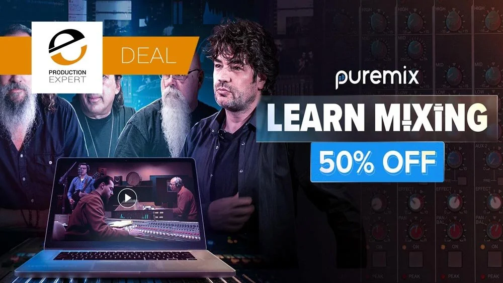 pureMix Spring Sale Now On - 50% Off Mixing Videos + Plugins