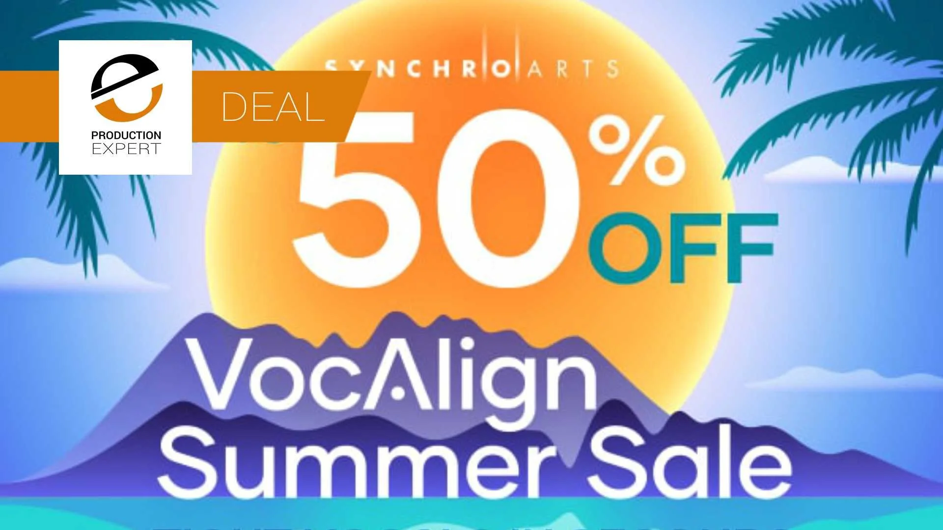 Get Up To 50% Off Synchro Arts VocAlign Software - Ends 31st August