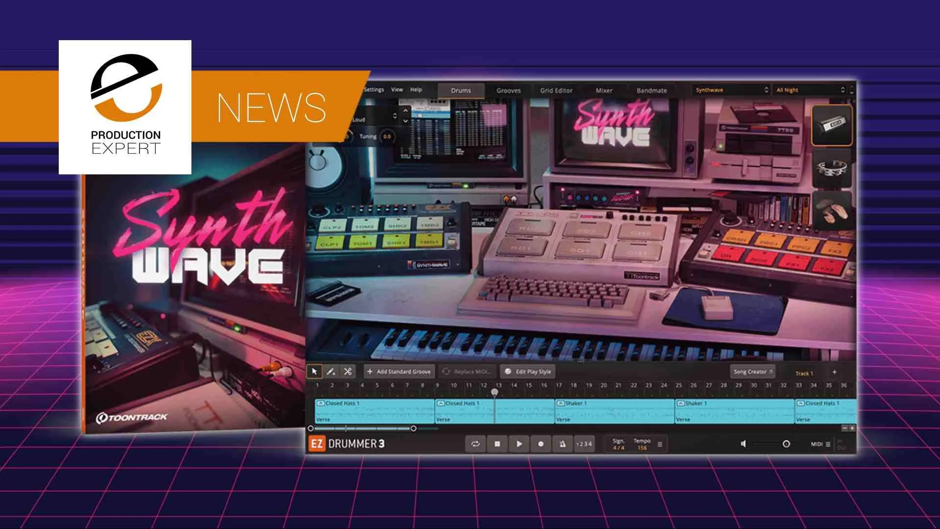 Toontrack EZkeys Synthwave Released Production Expert