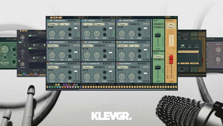 Win Klevgrand OneShot Percussive Workstation and More!