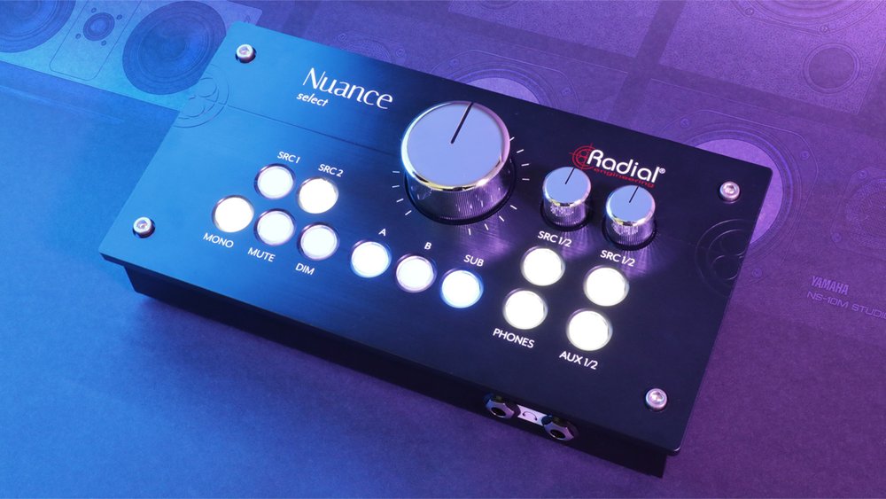 Radial Engineering Nuance Select Studio Monitor Controller Announced ...