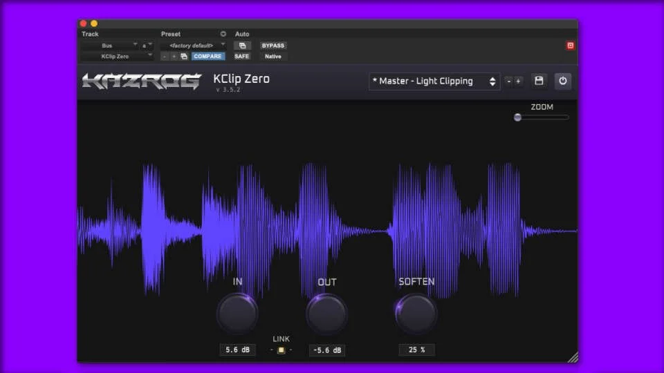 Kazrog KClip Zero Released New Free Plugin Production Expert