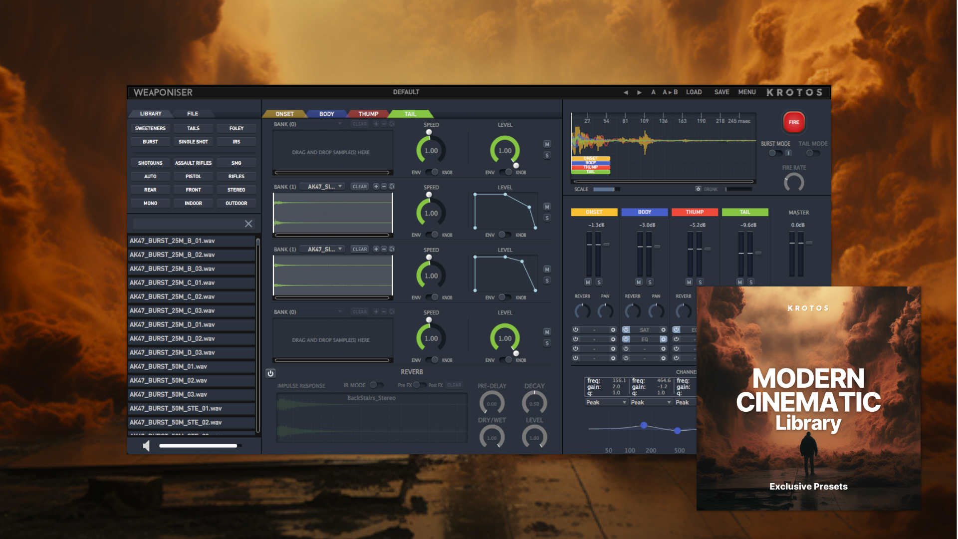 Creating New Presets With Krotos Weaponiser Download Them For Free