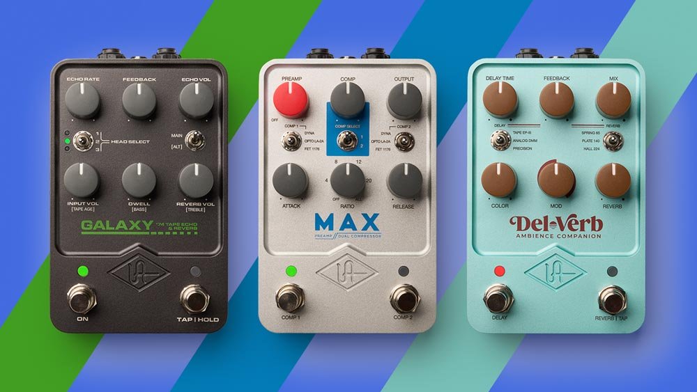 Universal Audio UAFX Pedals Announced | Production Expert