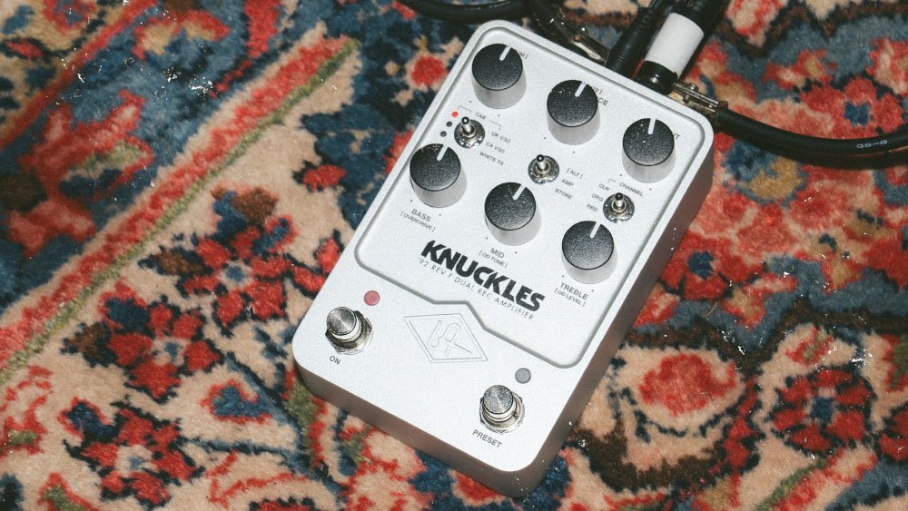 Universal Audio UAFX Knuckles '92 Dual Rec Amplifier Pedal Universal Audio UAFX Knuckles '92 Dual Rec Amplifier Pedal