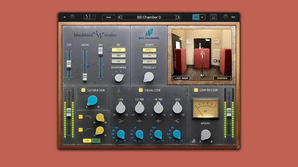 Kit Plugins BB Chamber D Recreates Blackbird Studio D Chamber