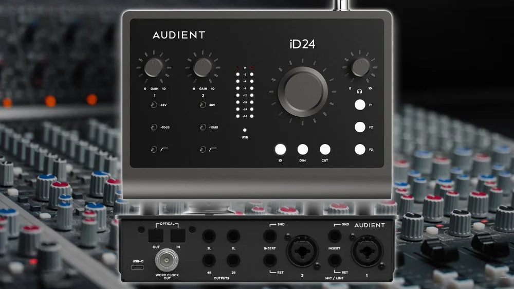 Is The Audient ID24 The Small Interface For Small Setups