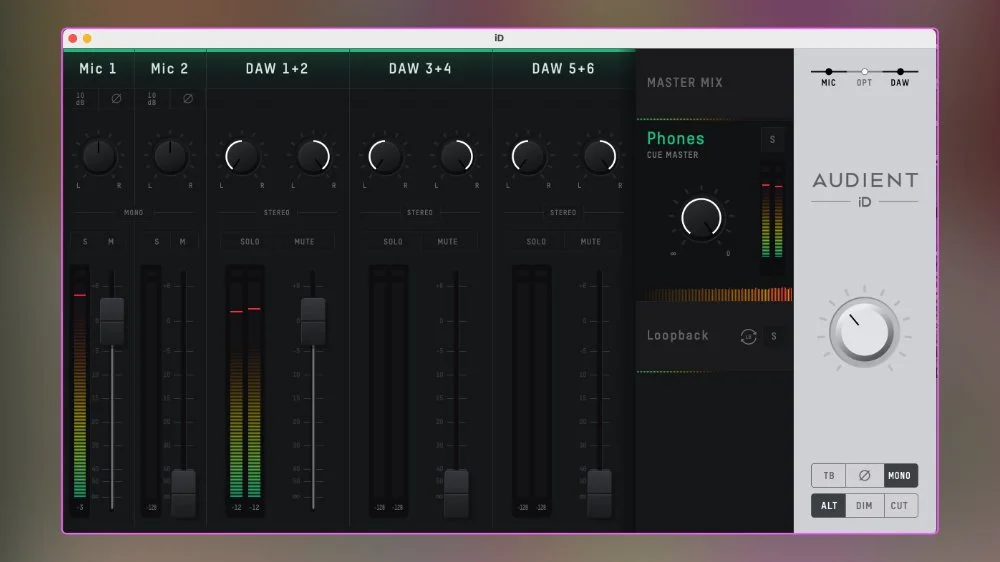 DTM・DAW Audient iD4mkII AUDIENT ( オーディエント ) iD4mkII オーディオ