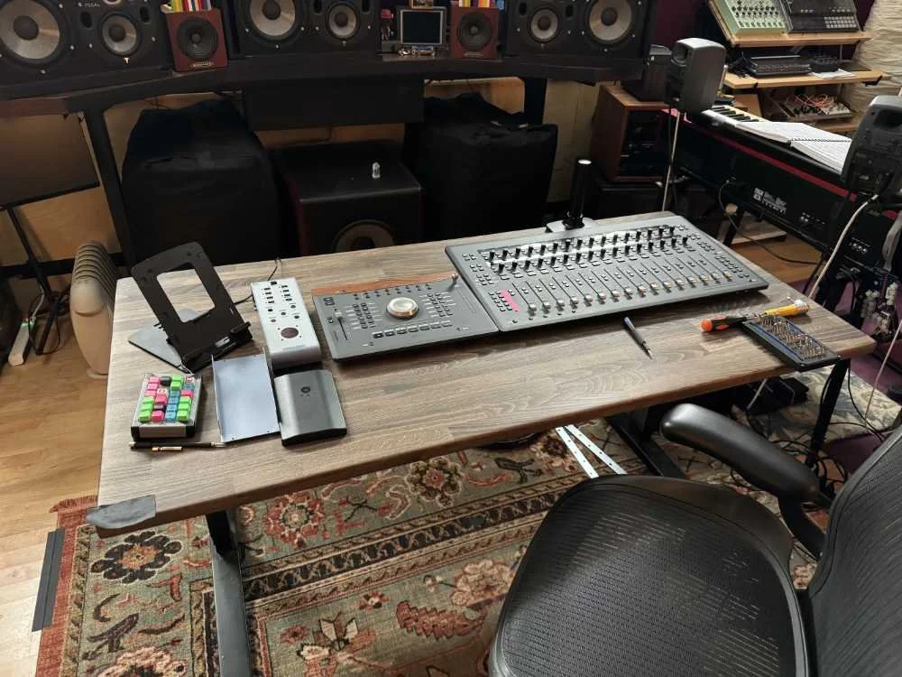 Building A DIY Custom Mixing Console Desk | Production Expert