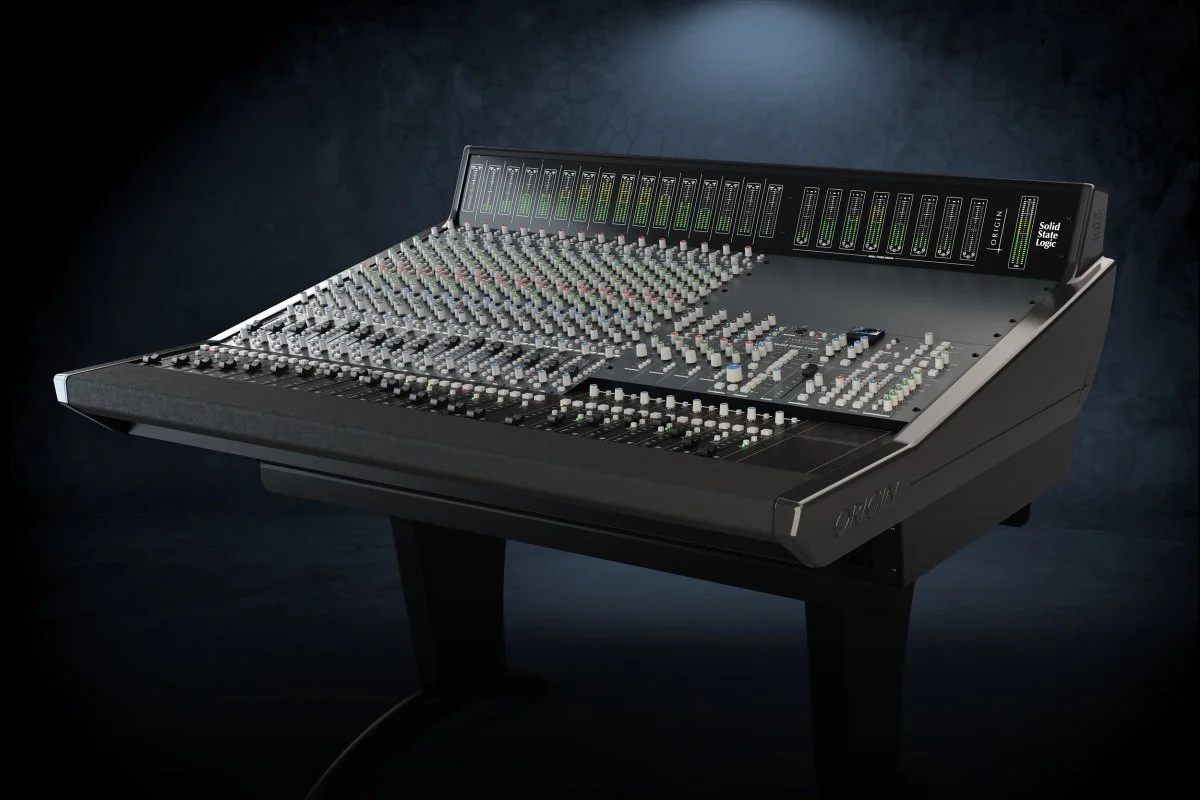 Solid State Logic launch 16 Channel ORIGIN Mixing Console Production