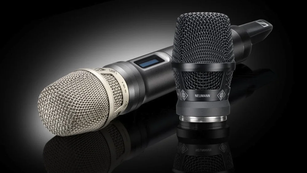 Neumann KK 104 A And KK 105 A Bring Condenser Capsule Heads To Sennheiser Wireless Systems