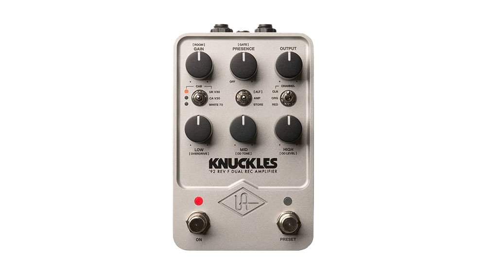 Universal Audio UAFX Knuckles '92 Dual Rec Amplifier Pedal Universal Audio UAFX Knuckles '92 Dual Rec Amplifier Pedal