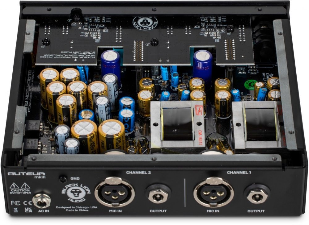 Black Lion Audio Auteur MkIII Announced - Two-channel Transformer-coupled  Mic Preamp | Production Expert