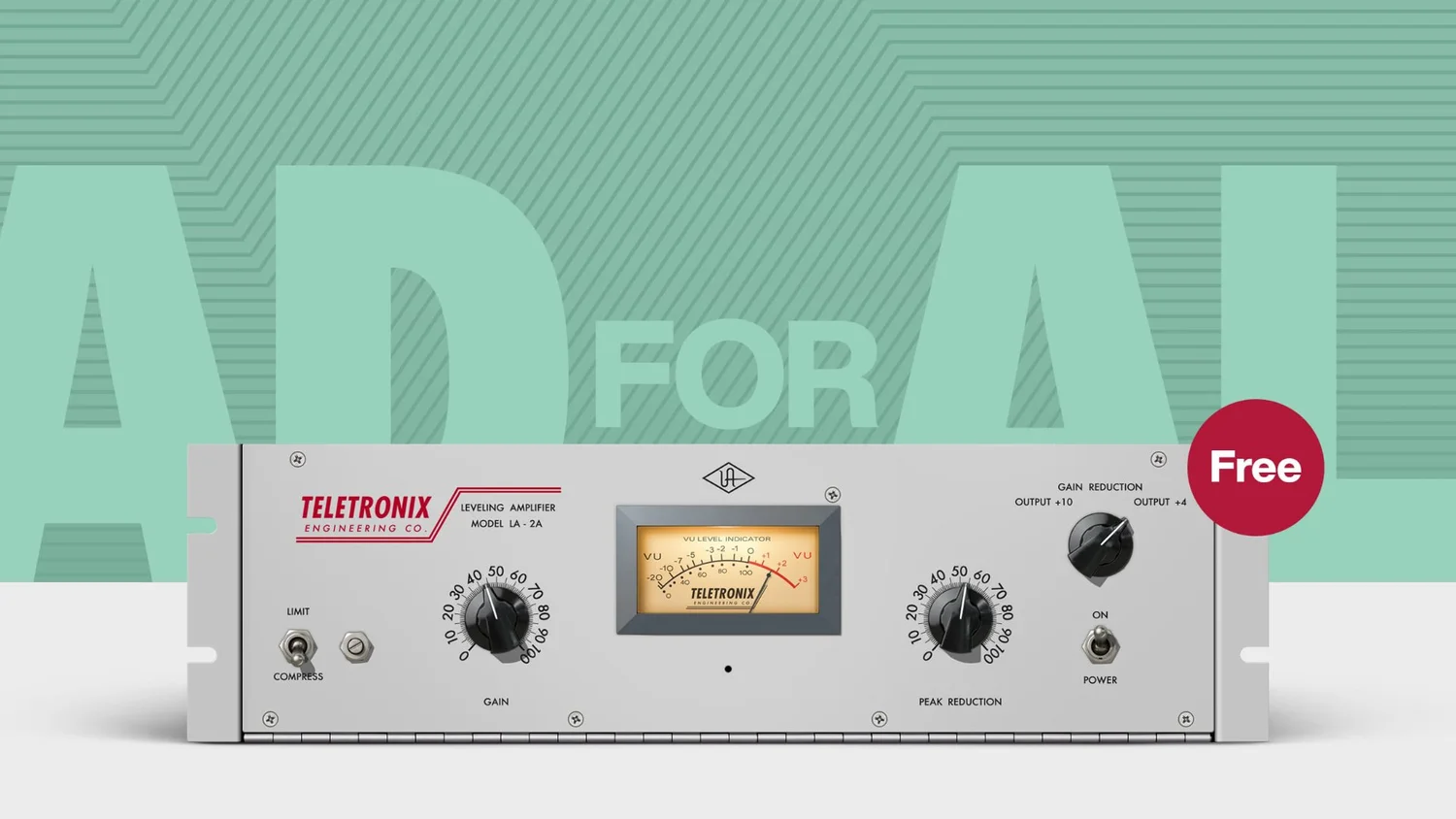 UA LA2A Tube Compressor Free For Limited Time Production Expert