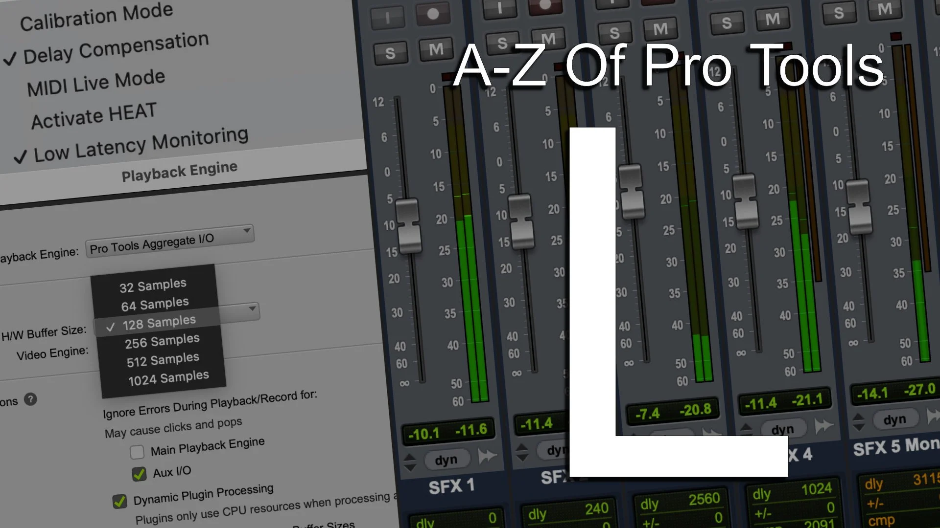 A-Z Of Pro Tools - B Is For Bounce Mix And Bounce To Track | Production ...