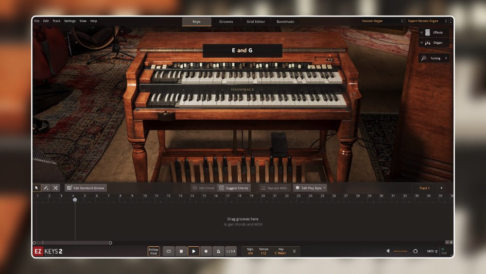 How To Get 5 Classic Sounds With Toontrack Session Organ EKX | Audio ...
