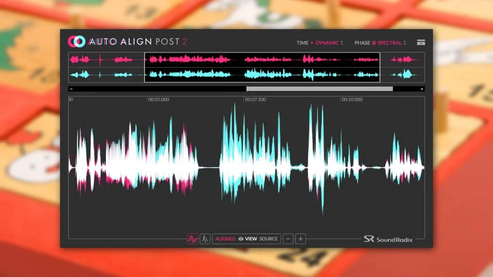 Experts Dream Studio Advent Calendar Day 12 Sound Radix Auto Align