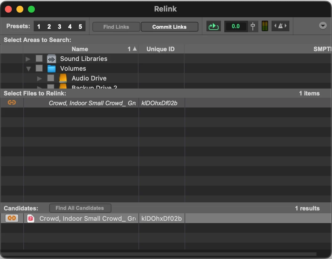 Relink Audio How to Fix Missing Files in Pro Tools Using Force Relink | Audio ...