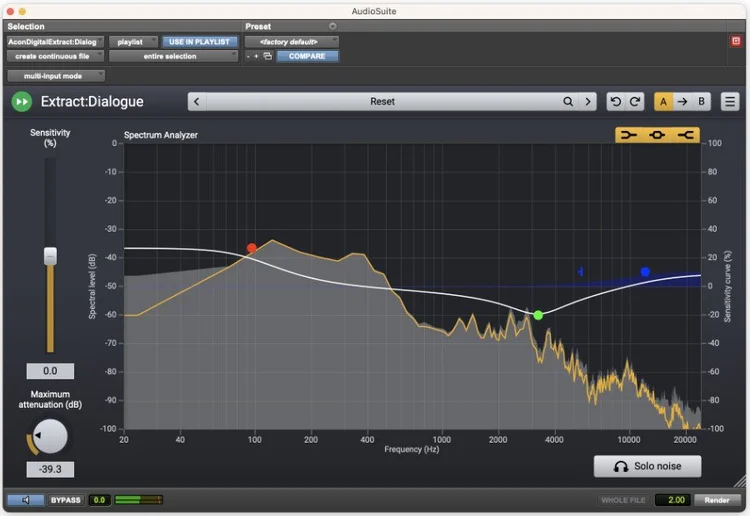 Dialogue Restoration Listening Test - Noise Reduction | Audio ...