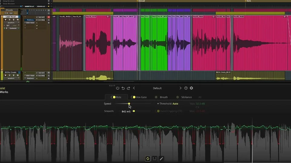 Pro Tools Adds DynAssist Via ARA - One Click Preparation For Vocals And ...