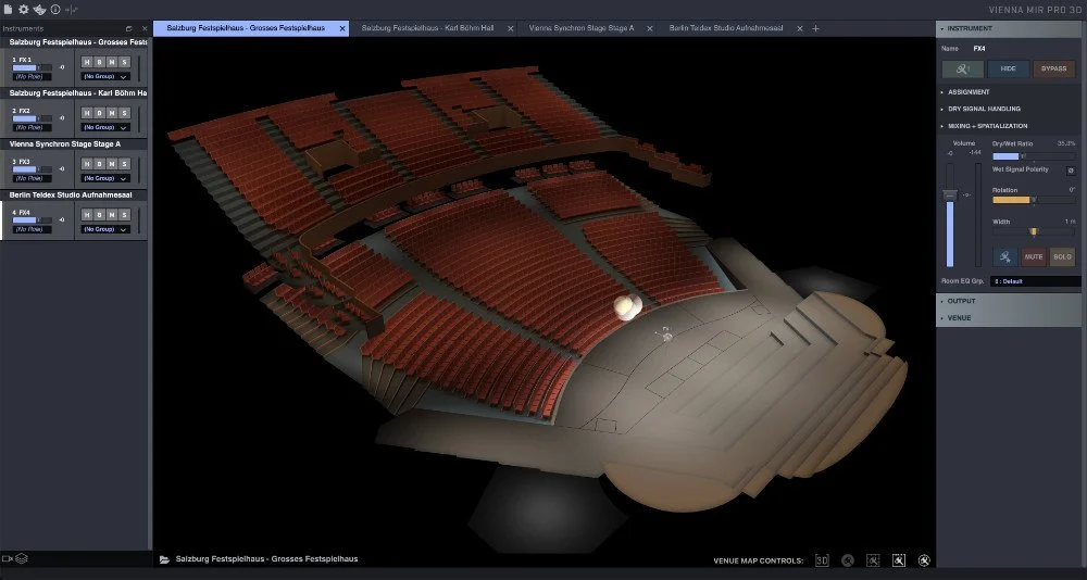 Vienna MIR Pro 3D Tested Novel Approach At Putting Band In A Room