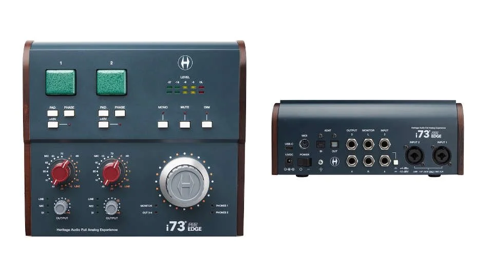 Heritage Audio i73 PRO USBC Audio Interfaces Announced Production Expert