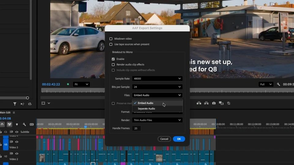 AAF Explained - How To Export From An NLE For Audio Post | Audio ...