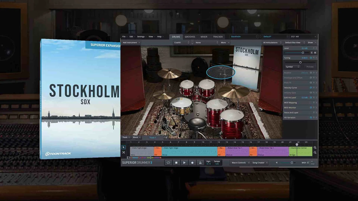 Toontrack Superior Drummer 3 Stockholm SDX Released Production Expert