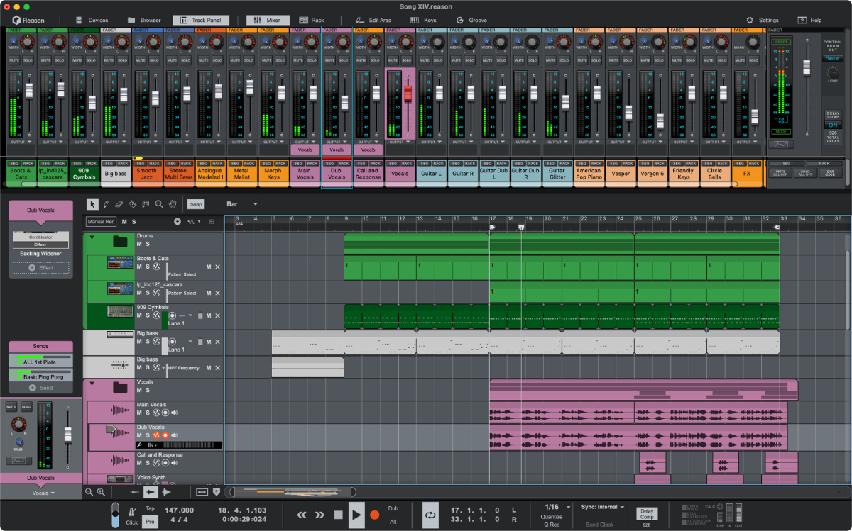 Reason 14 Released With New Track Workflow and RV-9 Reverb | Audio ...