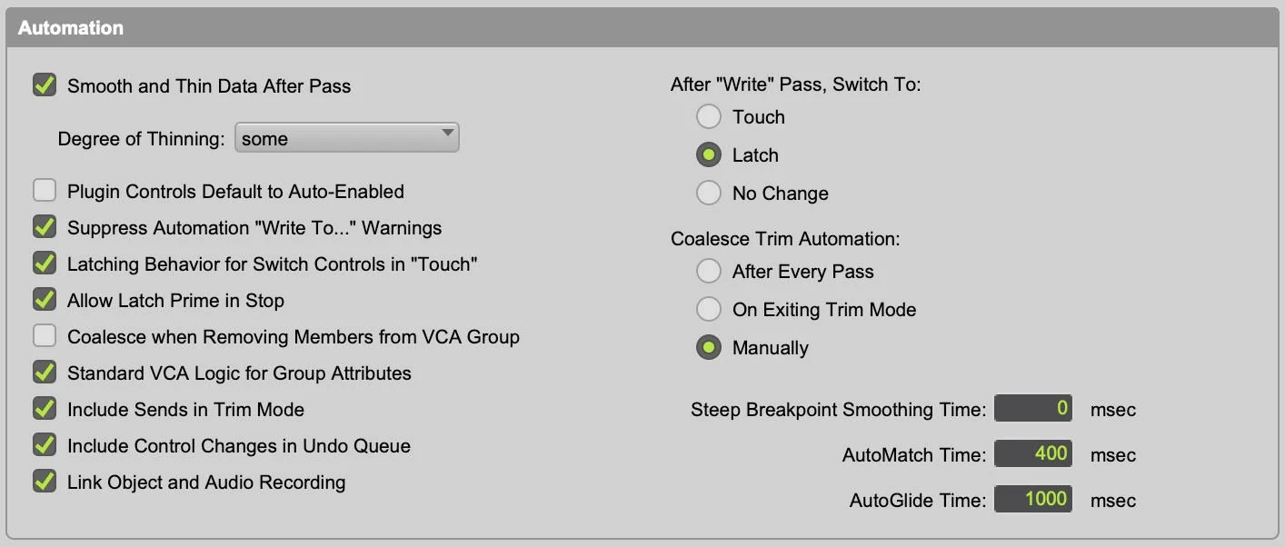 Trim Mode In Pro Tools Automation - What You Should Know | Audio ...