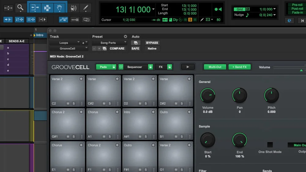Pro Tools GrooveCell Has A Really Cool Feature That Makes It More Than A Drum Machine