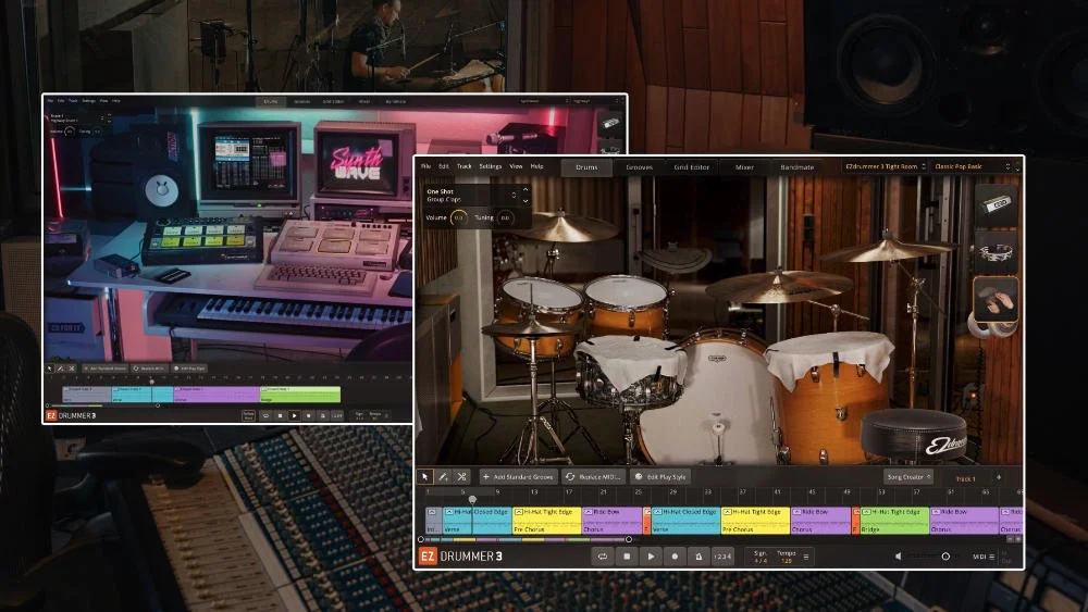 How To Get Easy Hybrid Drum Sounds Fast With EZdrummer 3 Production