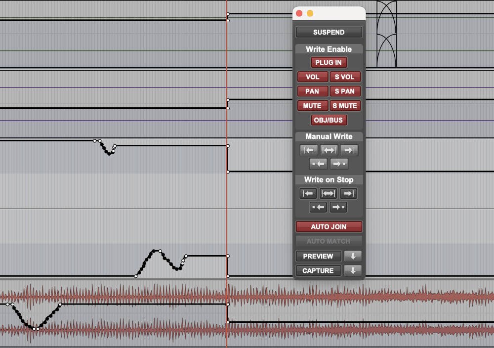 Pro Tools Join and Auto Join: Resuming Automation Passes | Audio ...