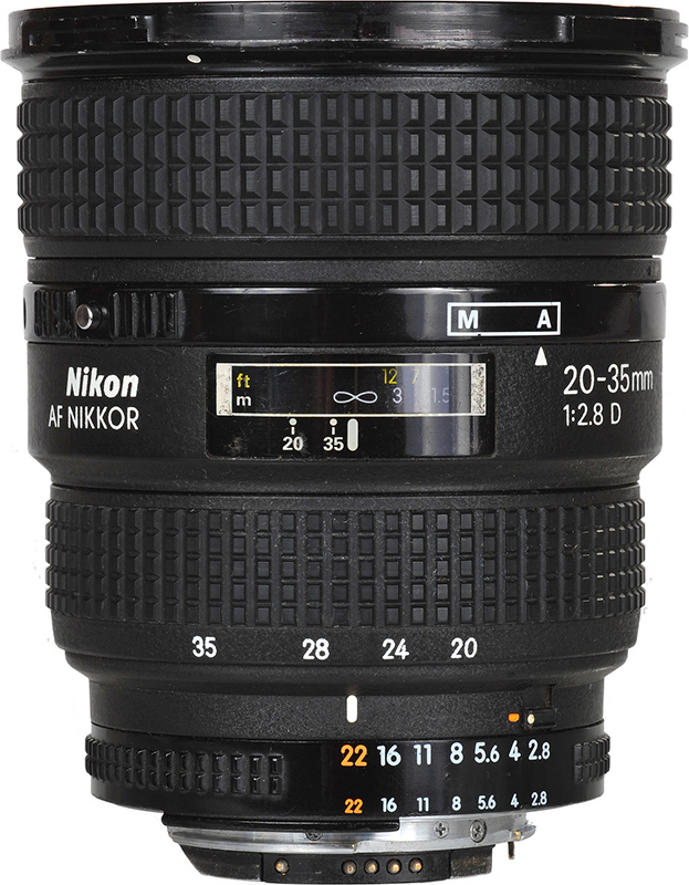 20-35mm f2.8 D AF Nikkor Day: 15$ Week:45 $