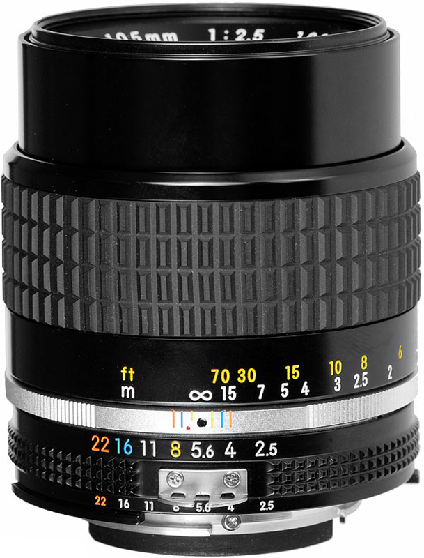 105mm f2.5 NIKKOR AI-s Nikkor Day: 15$ Week:45 $