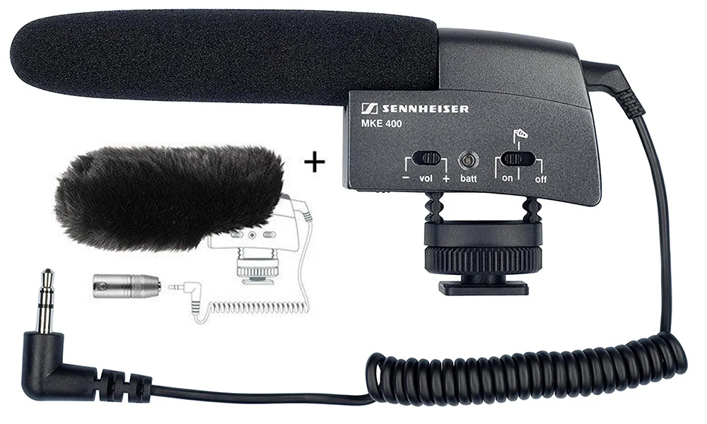 SENNHEISER MKE400 MICROPHONE Day:15$ Week:45 $ LINK-INFO LINK-PDF-MANUAL