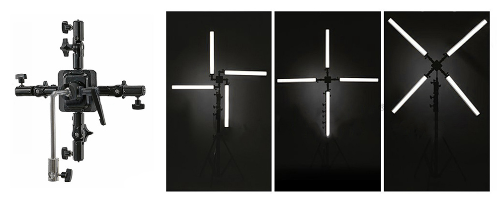 CineLight Cross mounting bracket for TubeLED Day:5$ Week:15 $