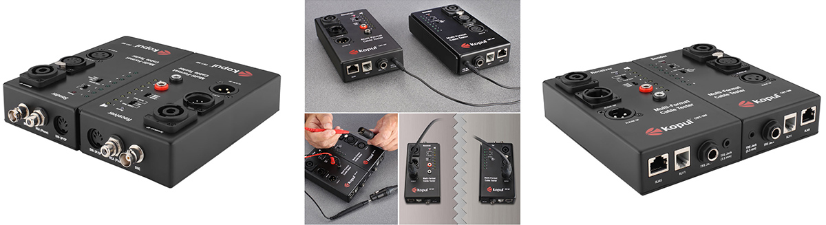 Kopul CBT-MF Multi-Function Cable Tester with Dual Chassis Day:5$ Week:15$ LINK-INFO 