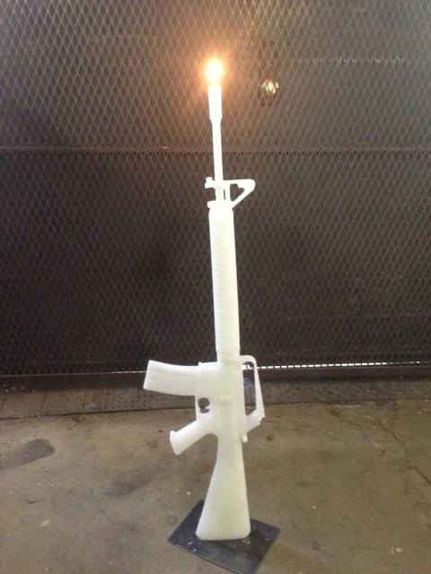  Peacemaker Candle  M-16 A-2 