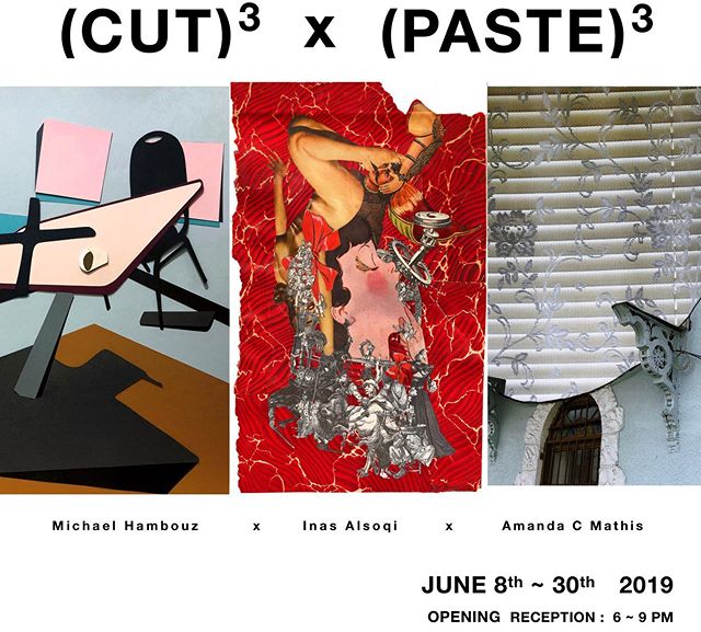 We are excited to announce our upcoming show.  3 distinct styles of collage art from @amandacmathis @inasart &amp; @mhambouz  Opening June 8th 6-9pm.  #contemporaryart #collage #collageart #artgallery #ridgewood #queens  #nyc #lorimotogallery  #cutan