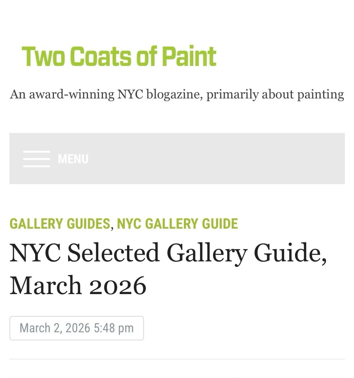 Thank you ! @twocoatsofpaint 
Next weekend will be the last weekend for Jon Elliott&rsquo;s &ldquo;Wildlife Analysis&rdquo; 
If you are not able to make on the weekend, please DM the gallery and we will set up a viewing session during the week days .