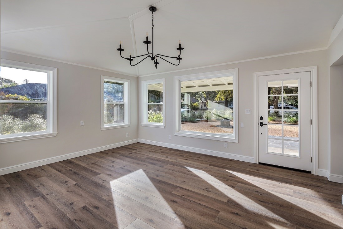 Living Room Renovation In Healdsburg