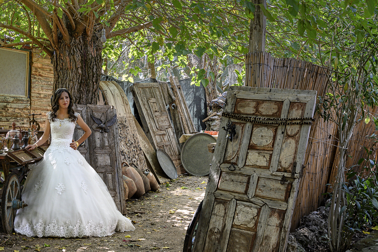 BoHo Bride, Kayakoy, Turkey