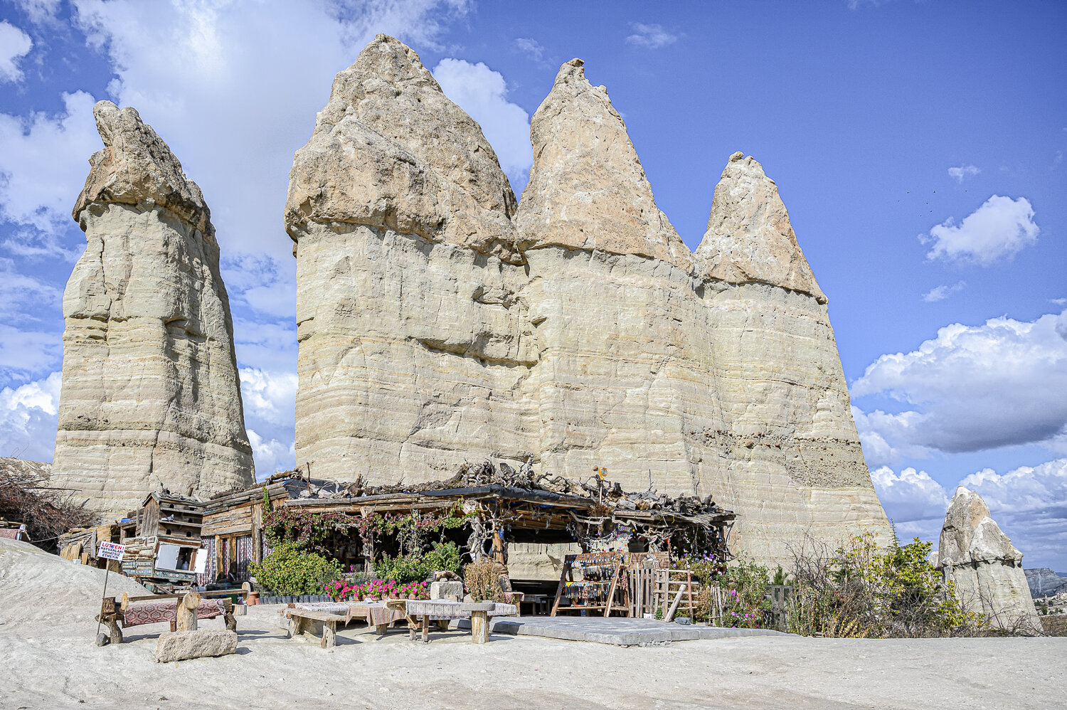 The Love Valley Cafe, Cappadocia, Turkey