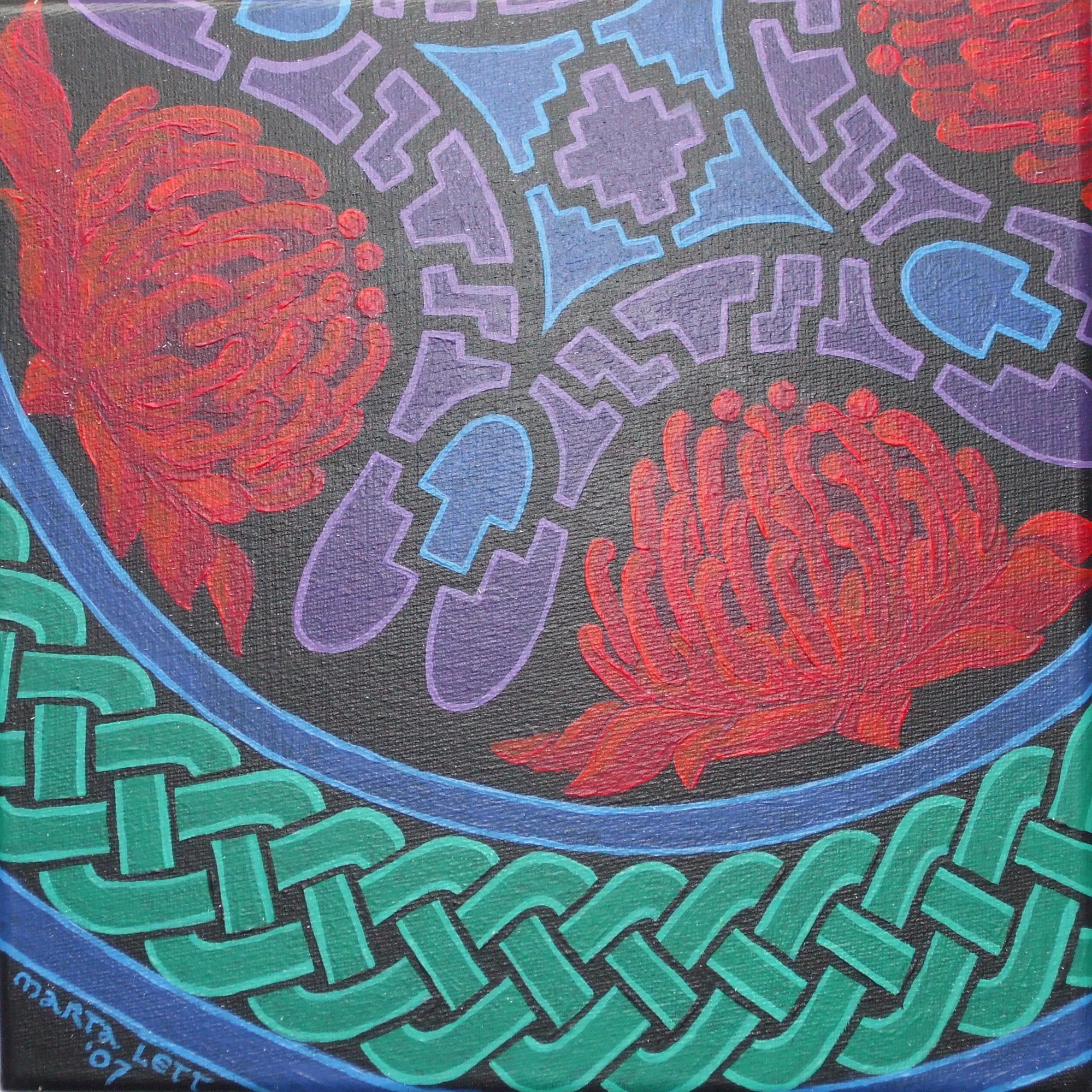 Waratahs, detail