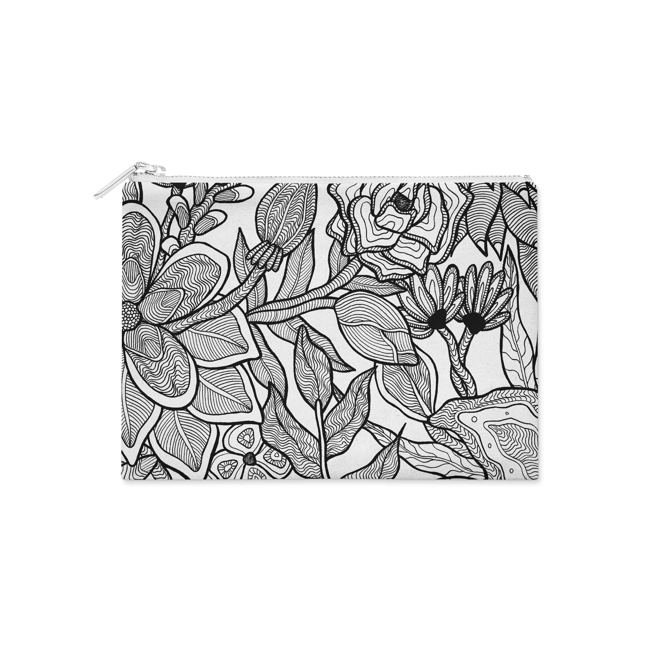 Refracture Zipped Pouch