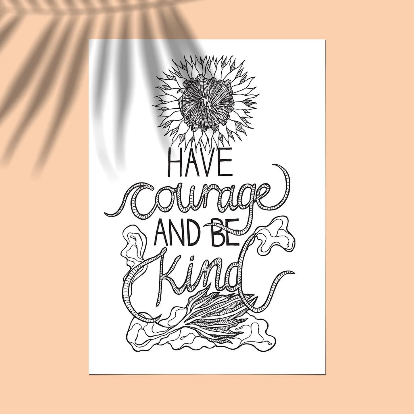 have courage and be kind 🌞 

A Feast For Open Ears Colouring Sets $30  link in bio 

Colour, collage, frame - designed to be versatile so you can get creative with them 🌼

www.katkilburn.com

#colouring #quote #havecourage #bekind #originalillustra