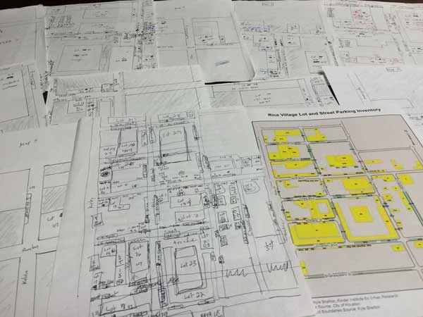 Mapping a community one parking spot at a time by Kyle Shelton